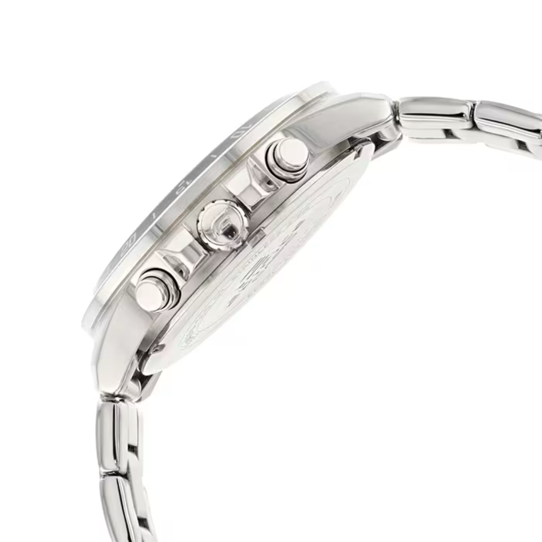 Reloj Análogo Sport Plateado De Hombre