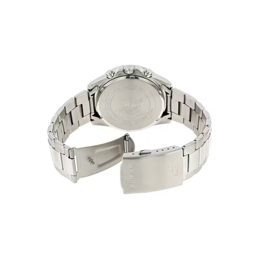 Reloj Análogo Sport Plateado De Hombre