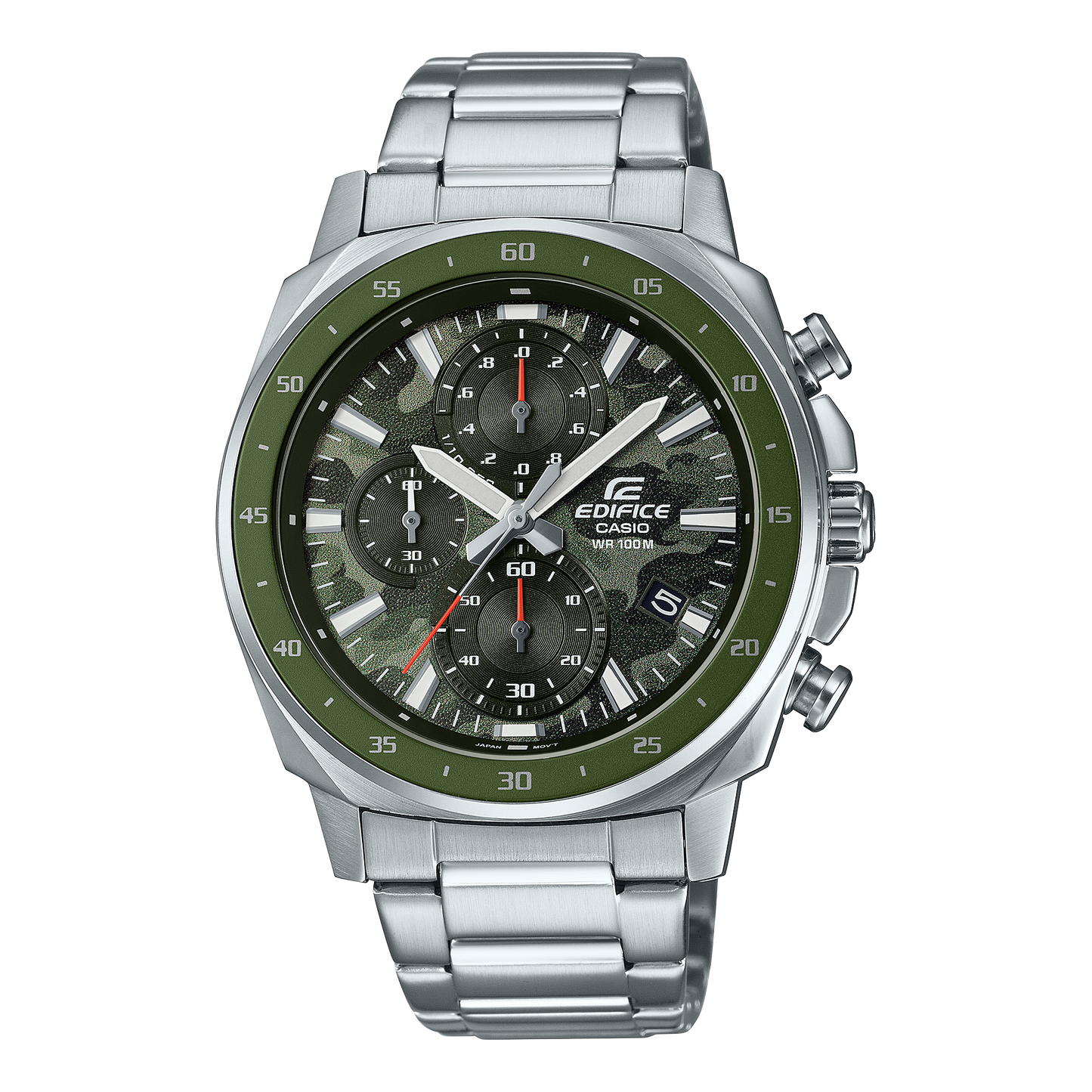 Reloj Análogo Sport Plateado de Hombre