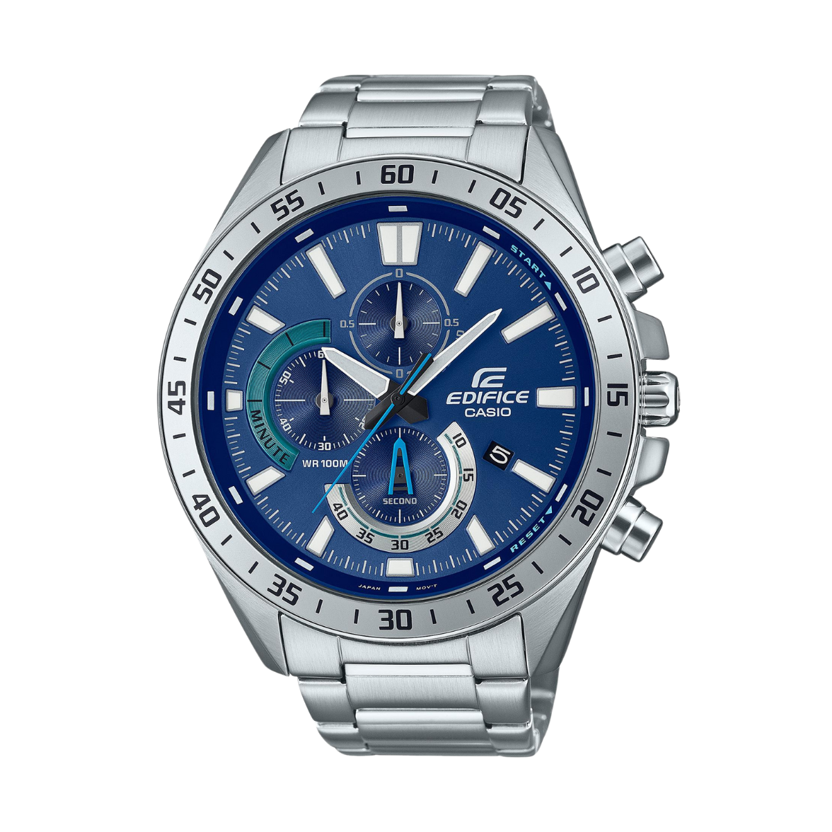 Reloj Análogo Sport Plateado de Hombre
