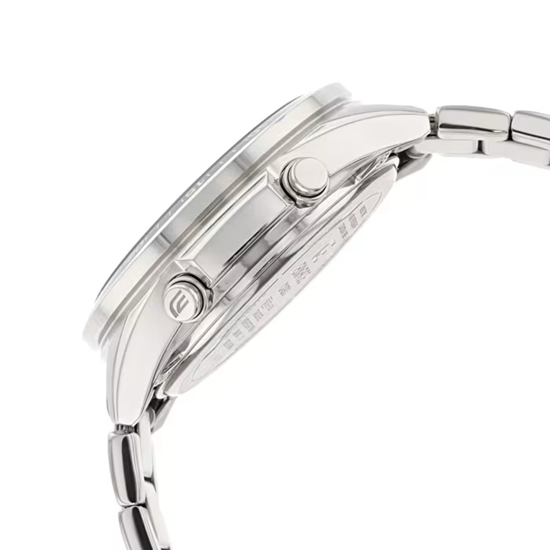 Reloj Análogo-Digital Sport Plateado de Hombre