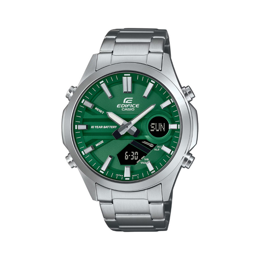 Reloj Análogo Digital Plateado Sport de Hombre