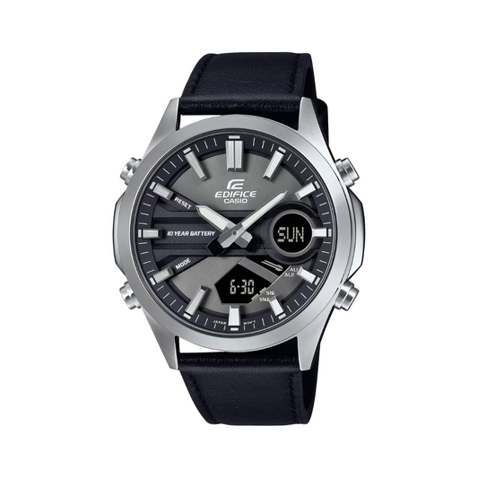 Reloj Análogo Digital Sport Plateado de Hombre
