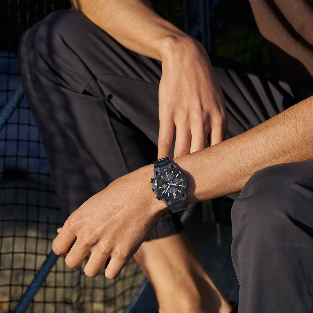 Reloj Análogo Sport Negro de Hombre