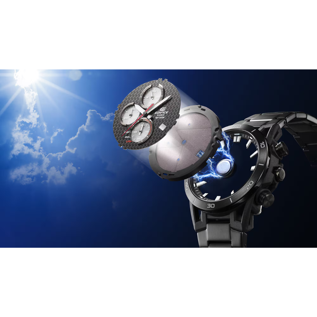 Reloj Análogo Sport Negro de Hombre