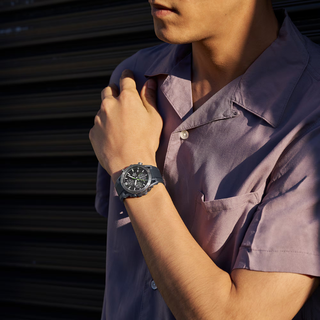 Reloj Análogo Sport Negro de Hombre