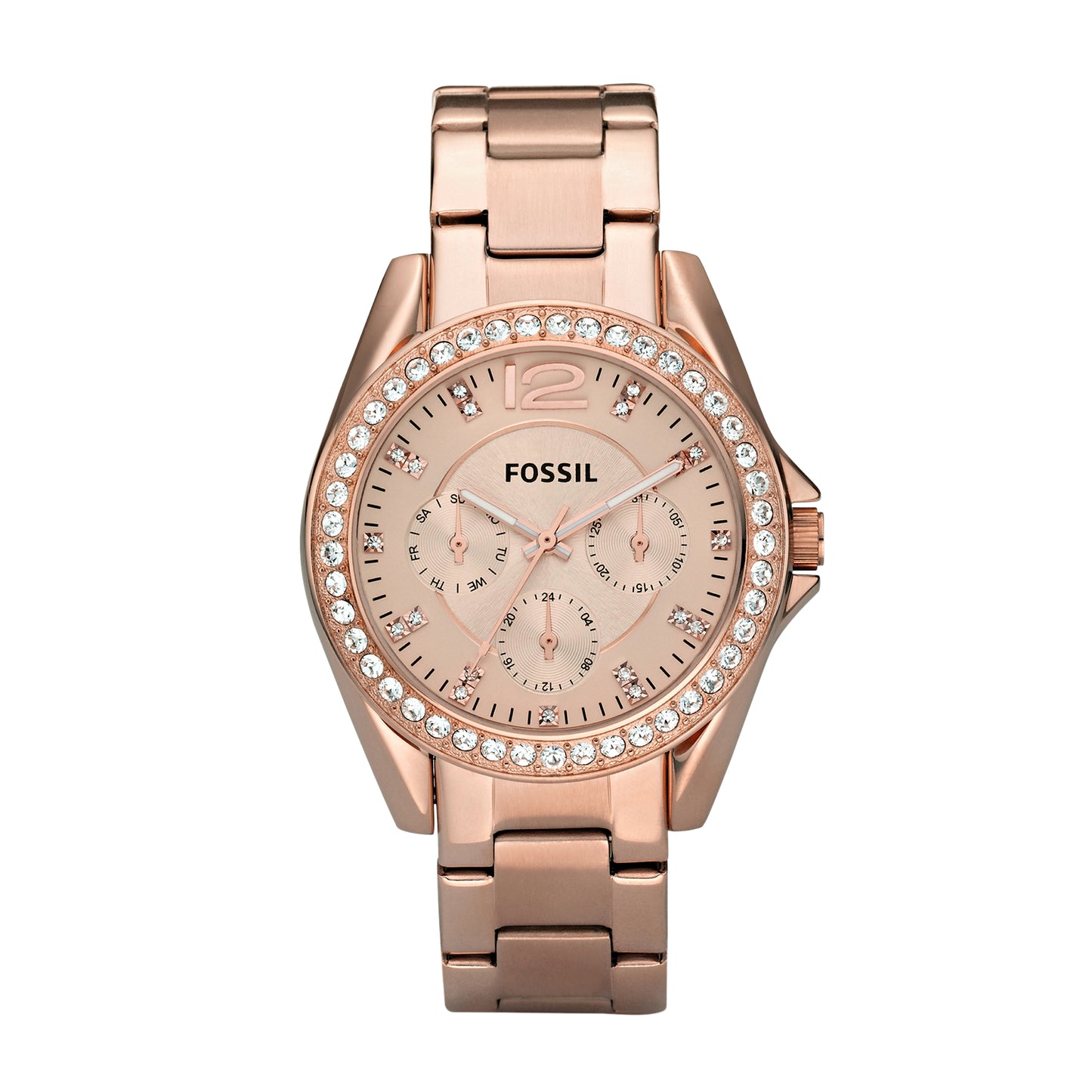 Reloj Análogo Riley Casual Rosado de Mujer