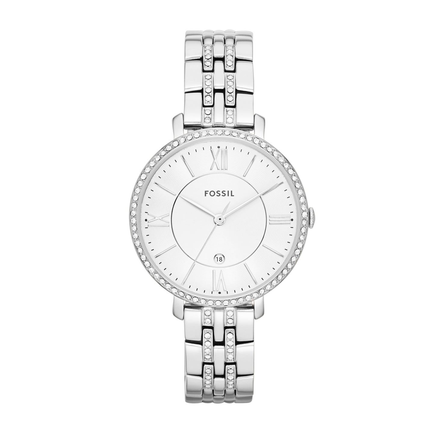 Reloj Análogo Jacqueline Ejecutivo Plateado de Mujer