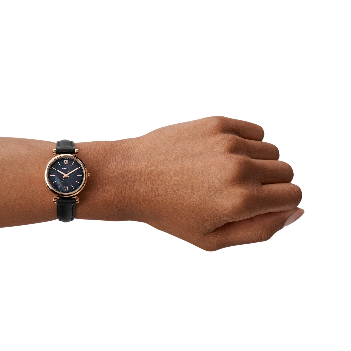 Reloj Análogo Carlie Mini Casual Negro de Mujer