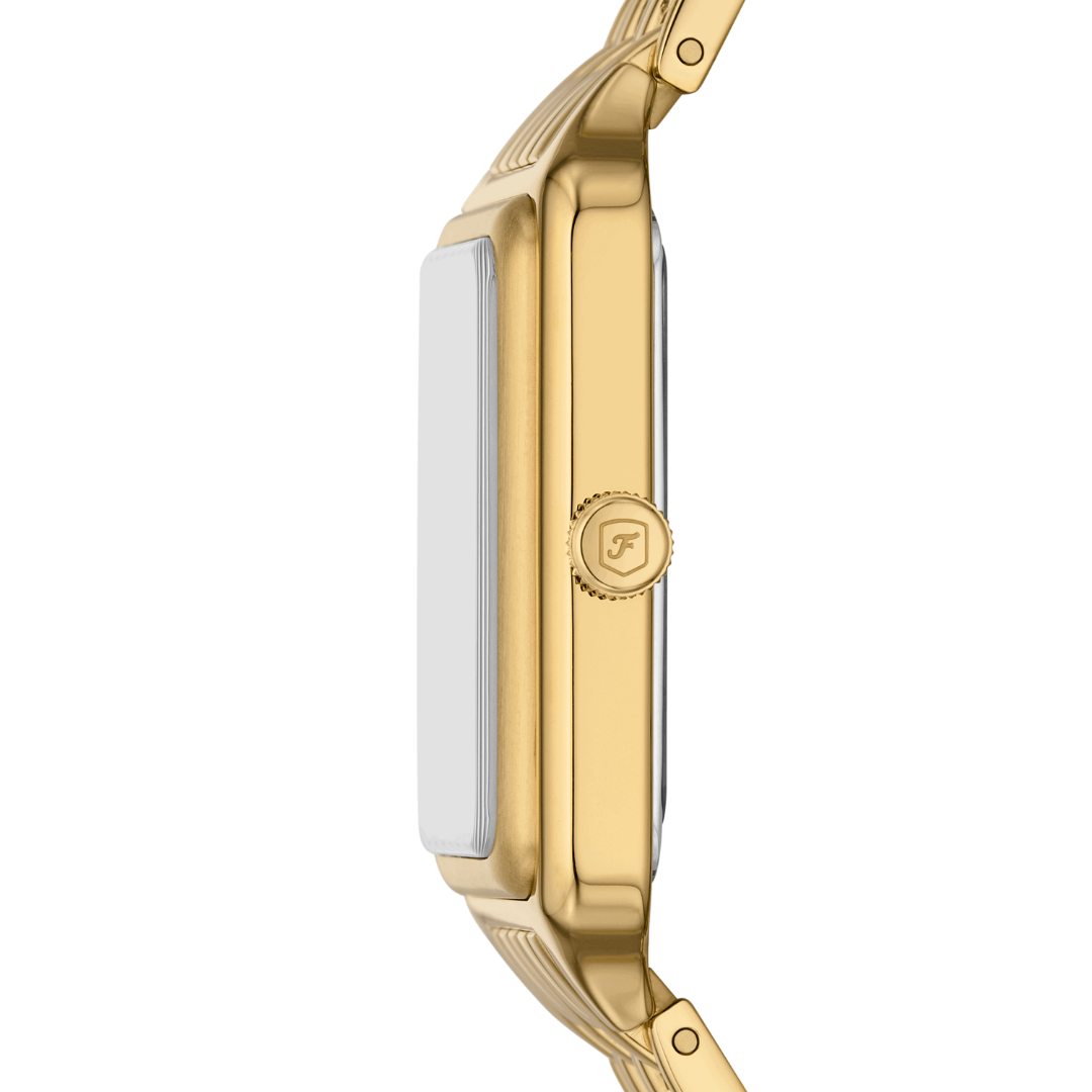 Reloj Análogo Luxury Dorado de Mujer