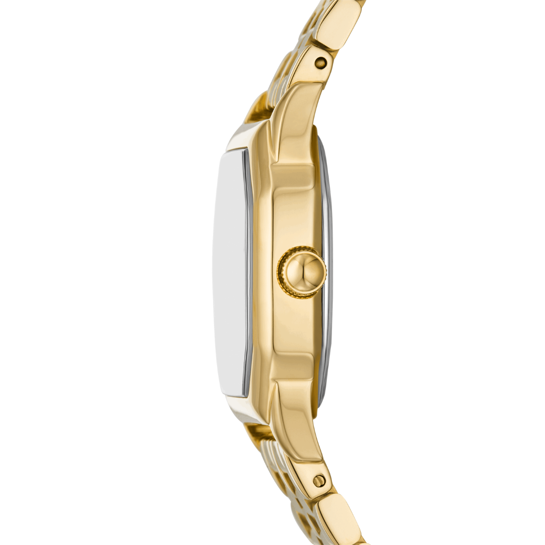 Reloj Análogo Luxury Dorado de Mujer