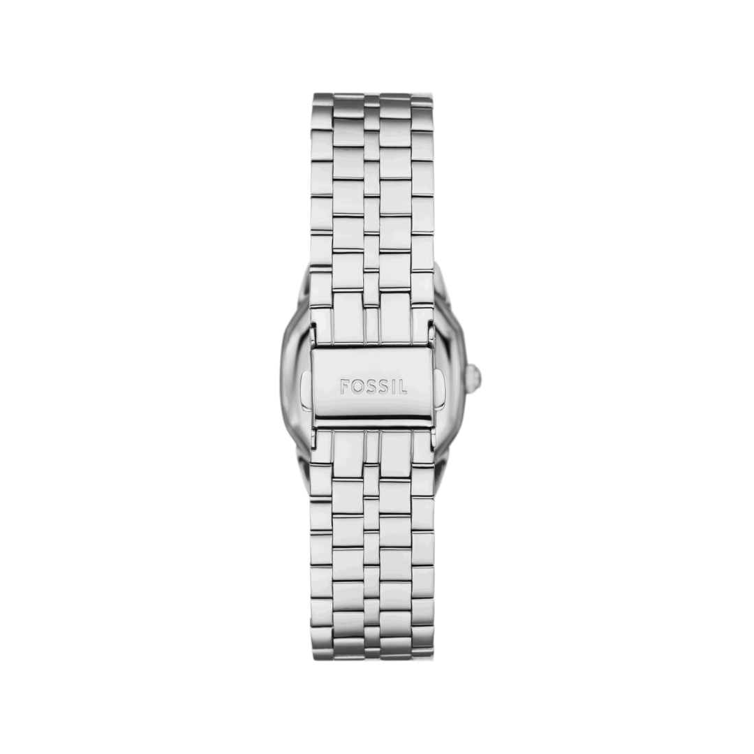 Reloj Análogo Luxury Plateado de Mujer