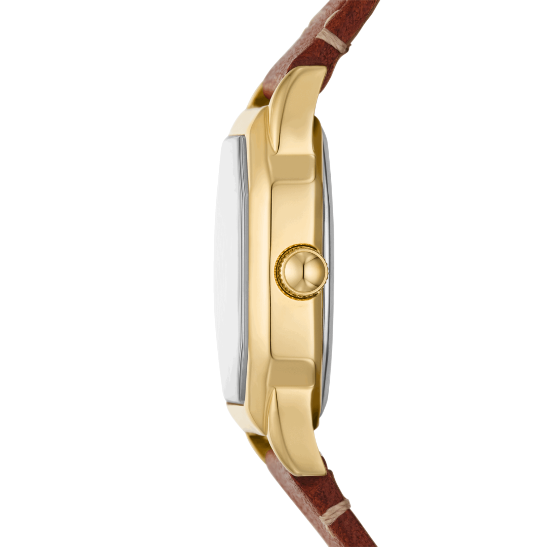 Reloj Análogo Luxury Dorado de Mujer