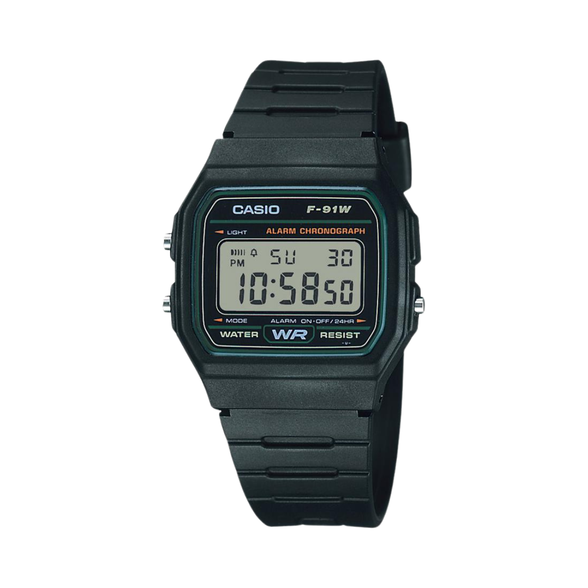 Reloj Análogo Casual Negro de Hombre