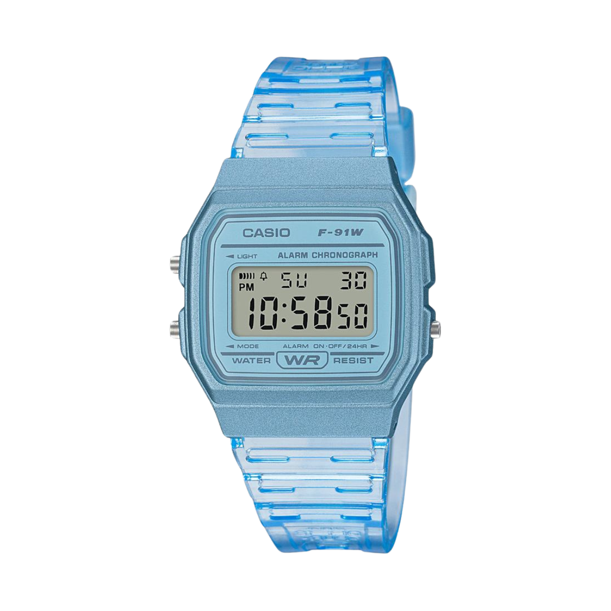 Reloj Digital Vintage Celeste de Mujer