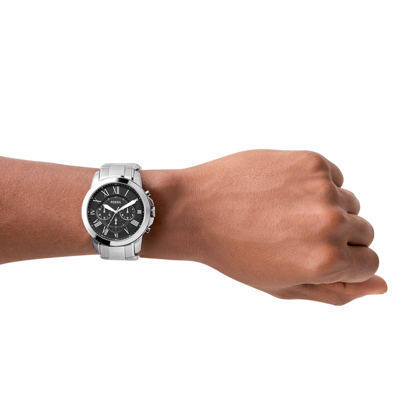 Reloj Análogo Grant Ejecutivo Plateado de Hombre