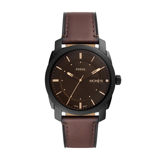 Reloj Análogo Casual Chocolate de Hombre