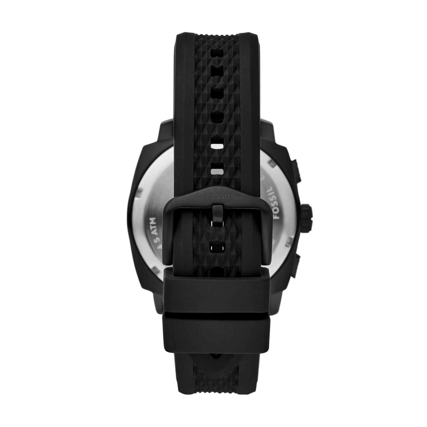 Reloj Análogo con Cronógrafo Casual Negro de Hombre