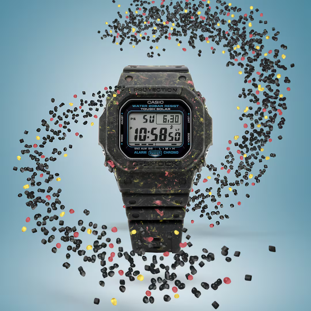 Reloj Digital Casual Negro de Hombre