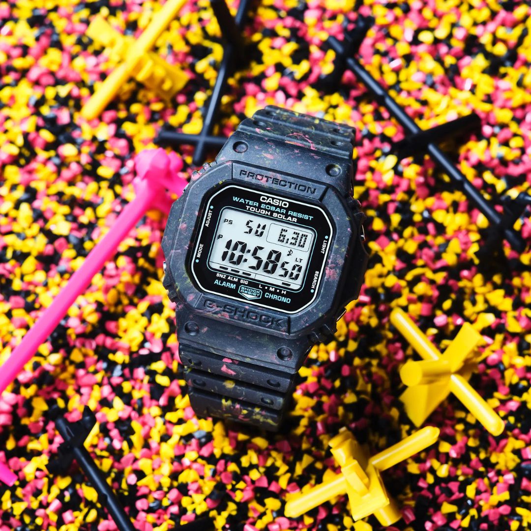 Reloj Digital Casual Negro de Hombre