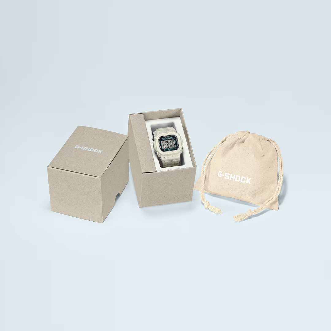 Reloj Digital Casual Crema de Hombre