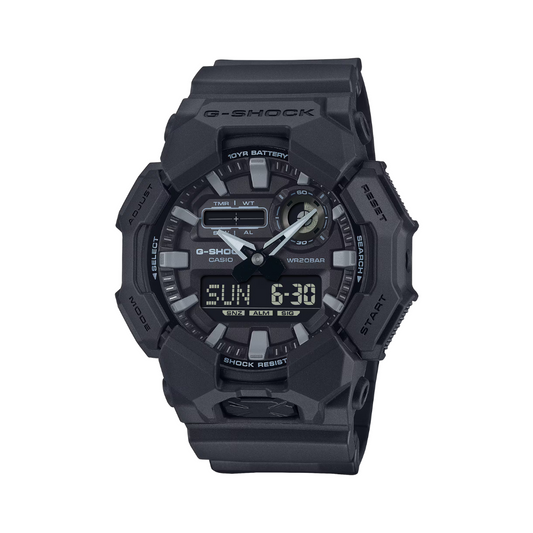 Reloj Análogo Digital Casual Negro de Hombre