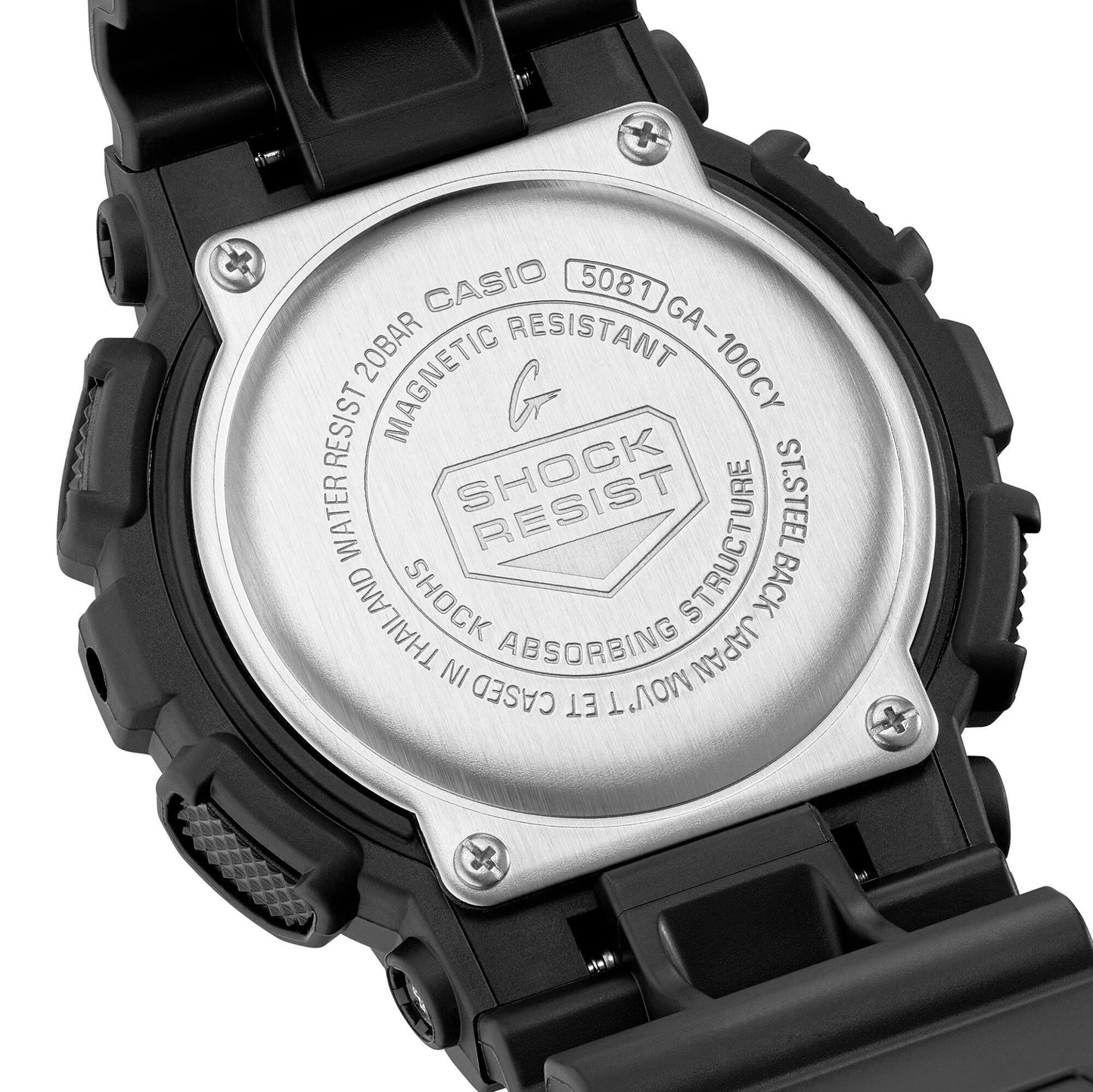 Reloj Análogo-Digital Serie Caution Sport Negro de Hombre