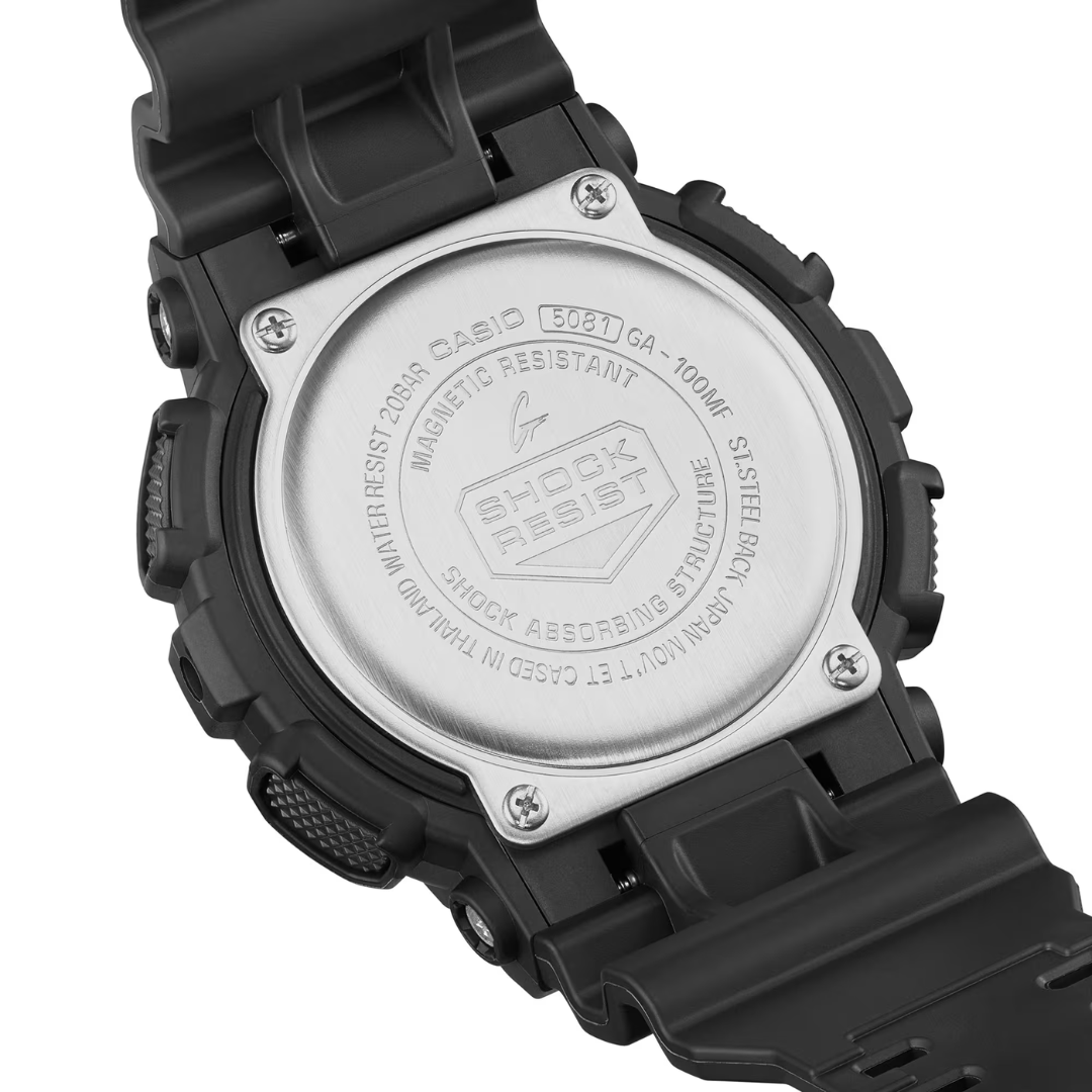 Reloj Análogo Digital Casual Negro de Hombre