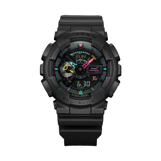 Reloj Análogo Digital Casual Negro de Hombre