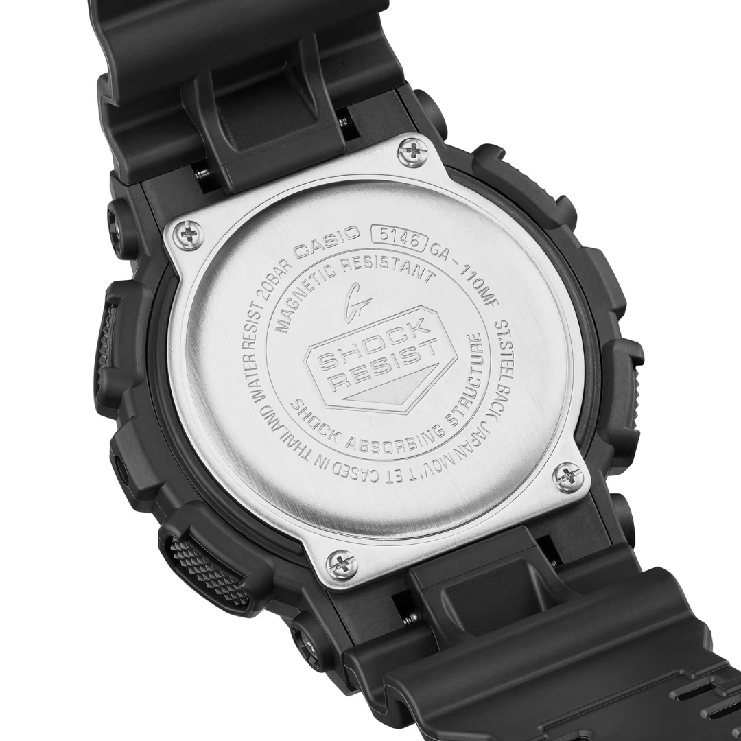 Reloj Análogo Digital Casual Negro de Hombre