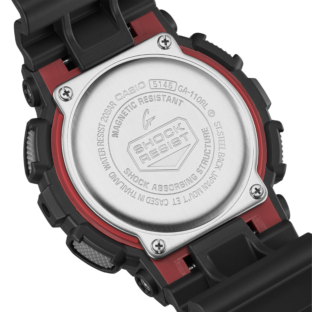 Reloj Análogo Digital Casual Negro de Hombre