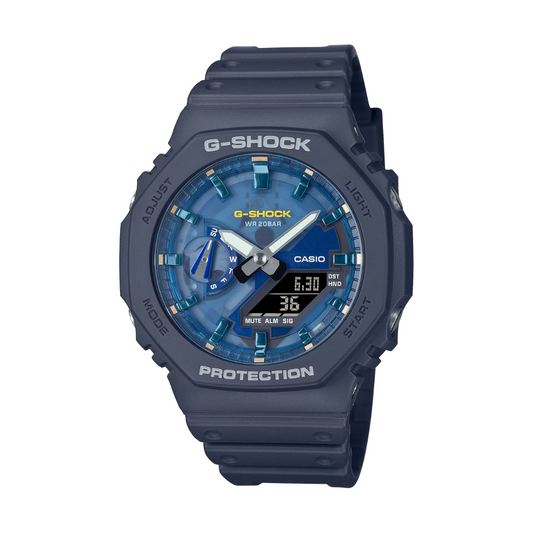 Reloj Análogo Digital Carbon Core Casual Azul Oscuro de Hombre