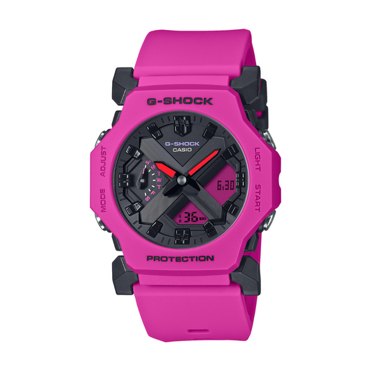 Reloj Análogo Digital Juvenil Rosado de Mujer