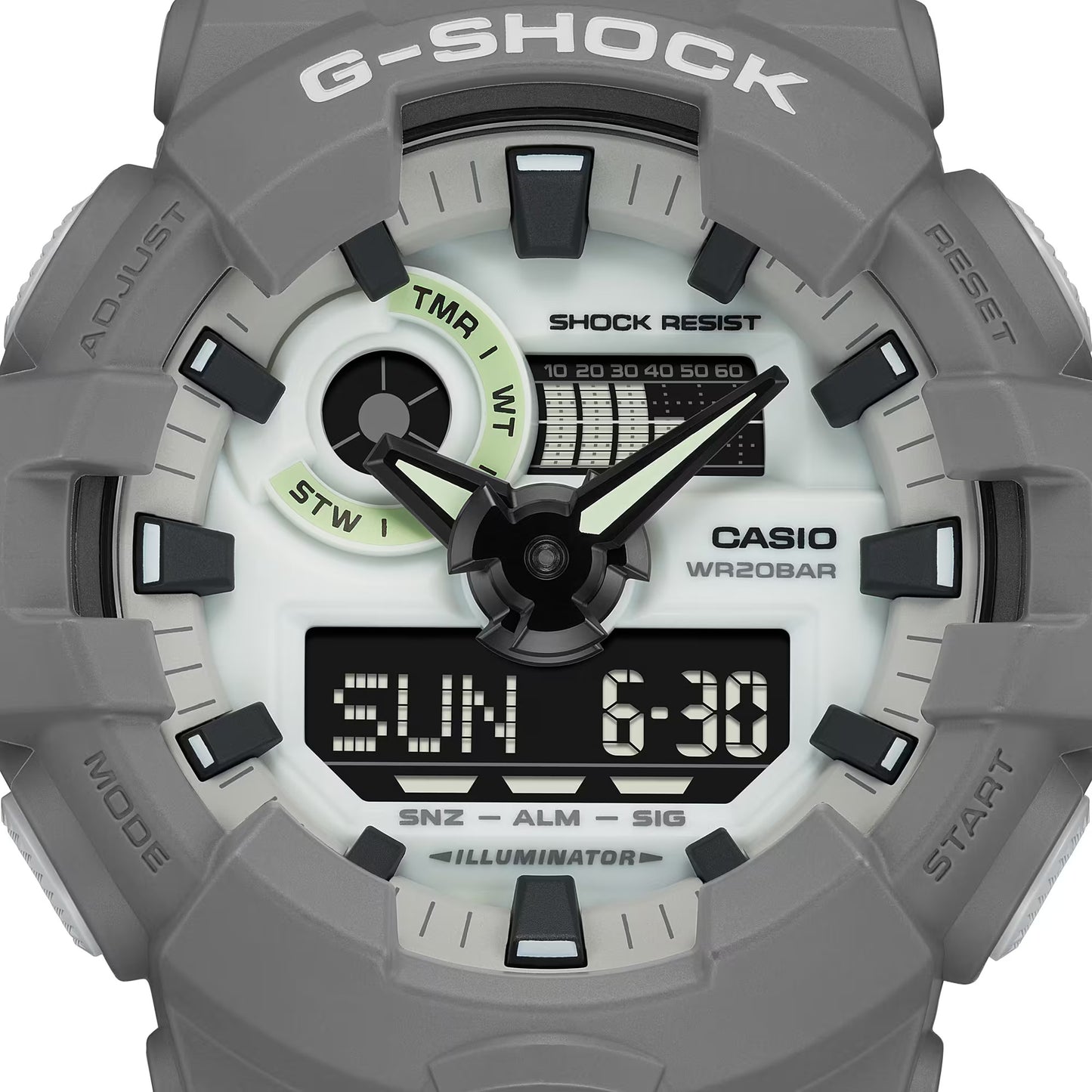 Reloj Análogo-Digital Sport Gris de Hombre