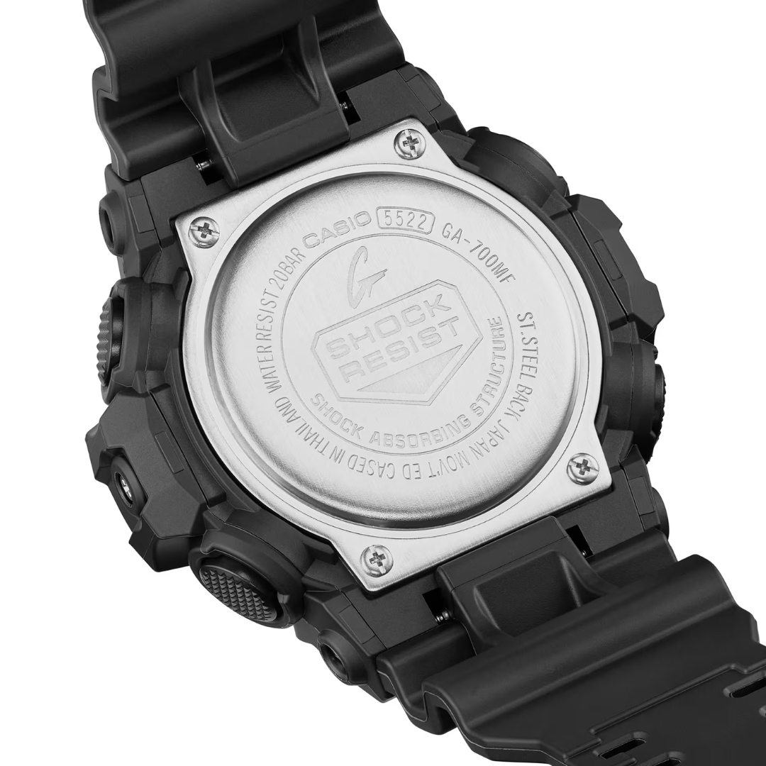 Reloj Análogo Digital Casual Negro de Hombre