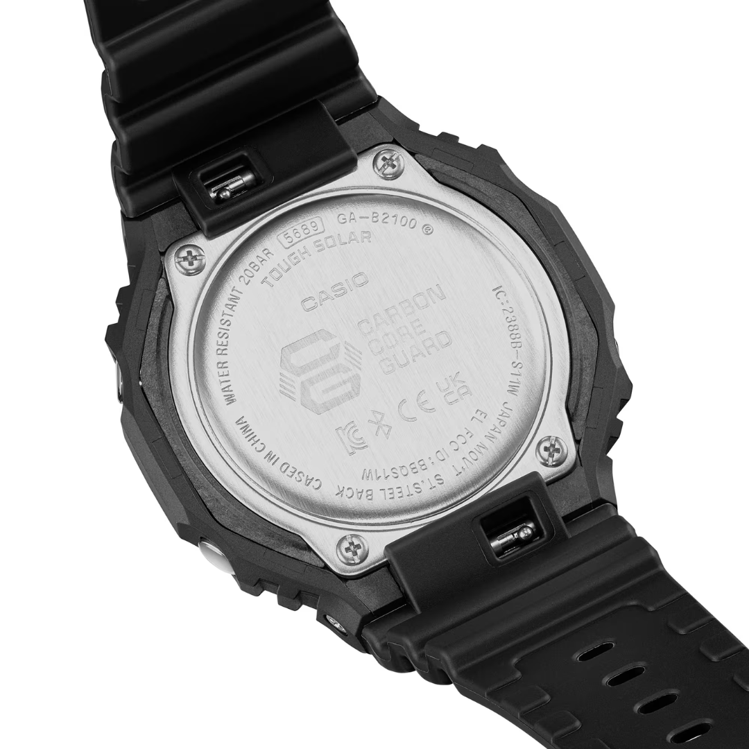 Reloj Análogo Digital Casual Negro de Hombre