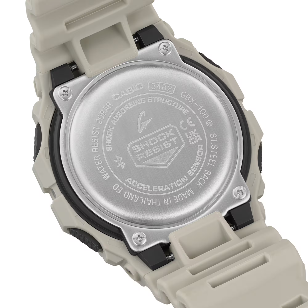 Reloj Digital Sport Crema de Hombre