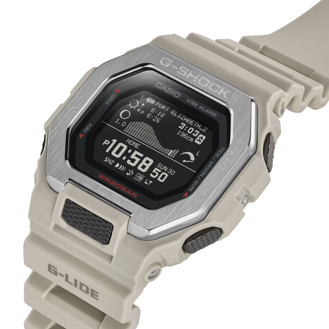Reloj Digital Sport Crema de Hombre