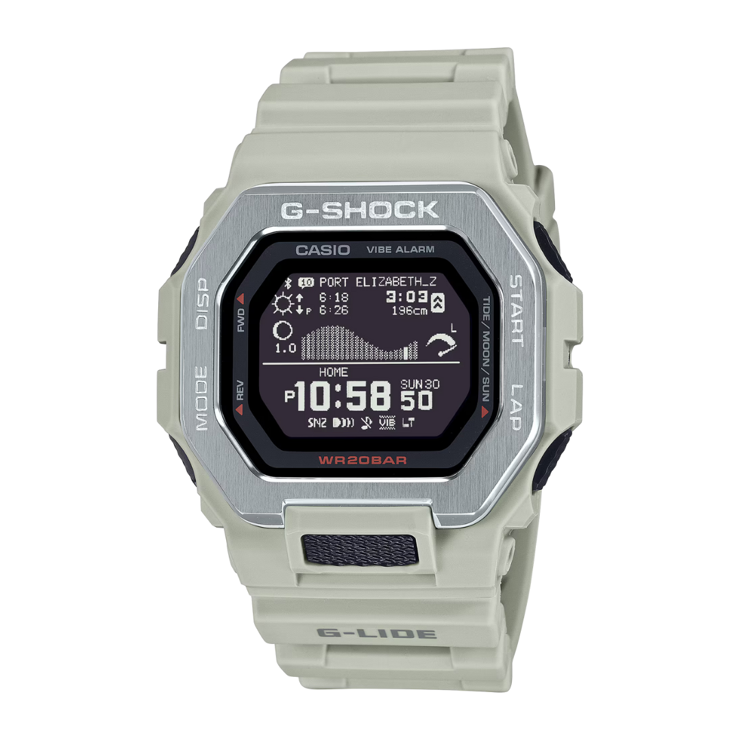 Reloj Digital Sport Crema de Hombre