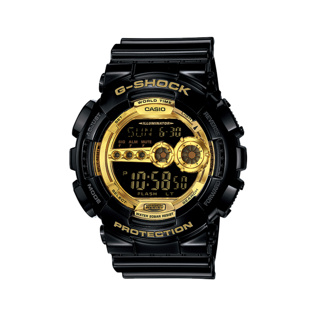 Reloj Digital Casual Negro de Hombre