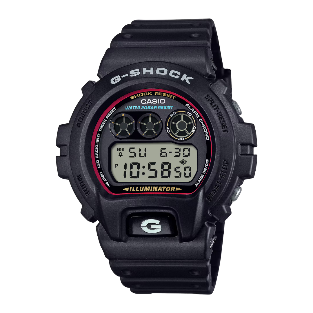 Reloj Digital Casual Negro de Hombre