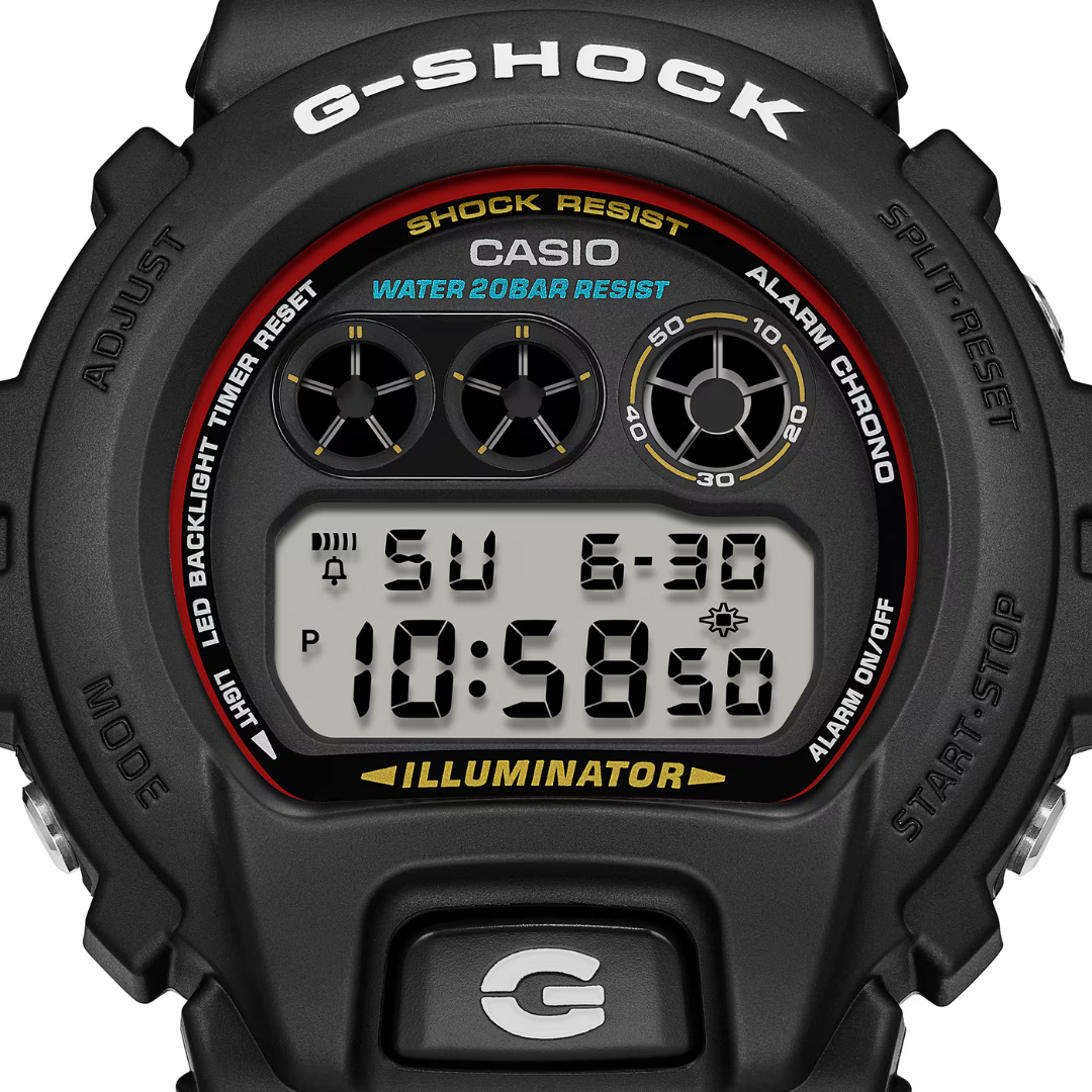 Reloj Digital Casual Negro de Hombre