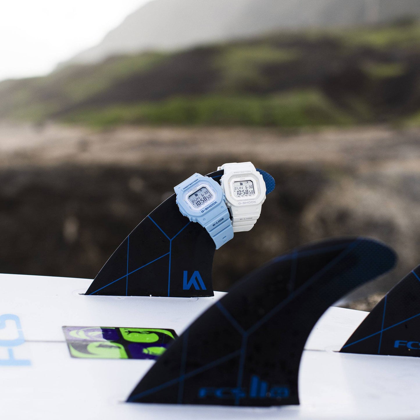 Reloj Digital Sport Crema de Hombre