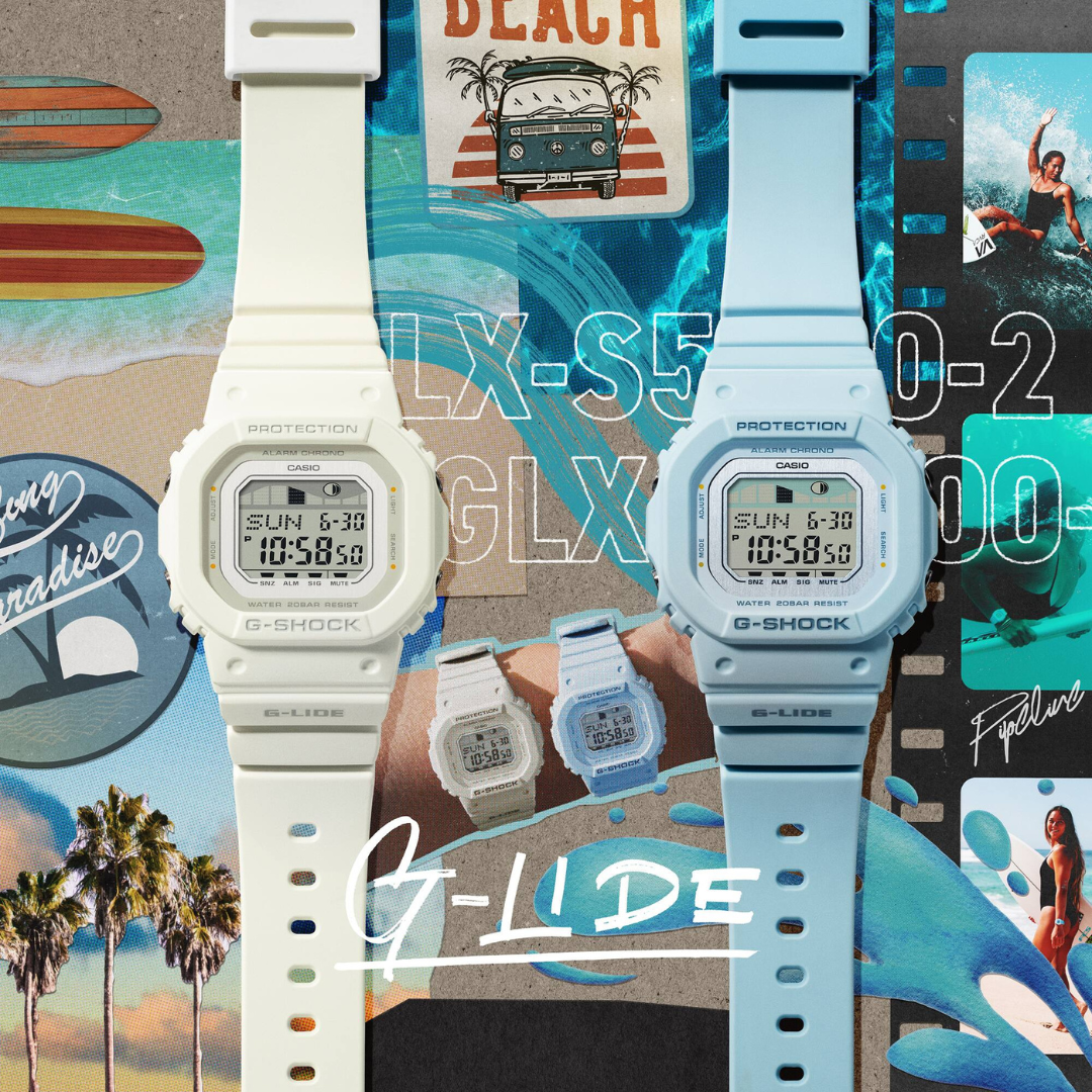 Reloj Digital Sport Crema de Hombre