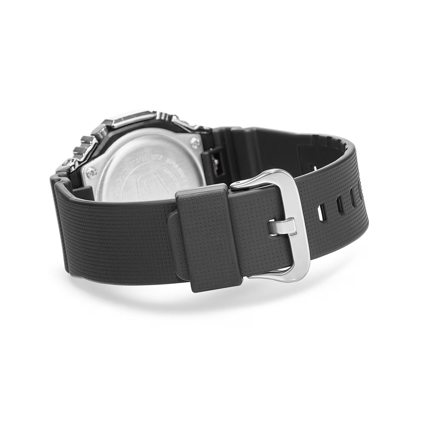 Reloj Análogo-Digital Bemetal Octagon Casual Plateado de Hombre