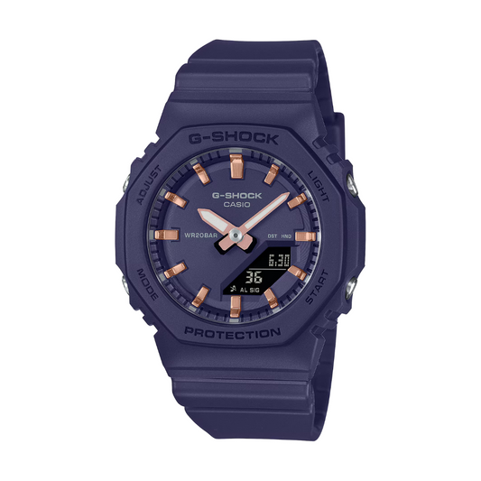 Reloj Análogo Digital Casual Morado de Mujer