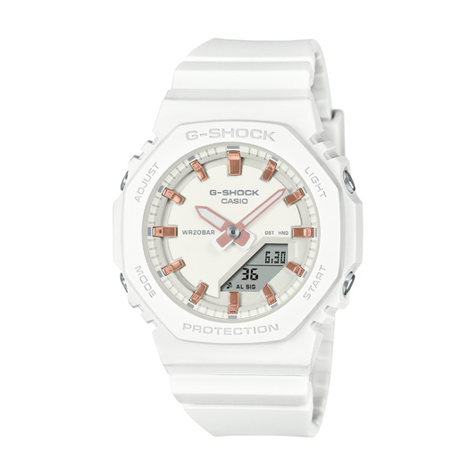 Reloj Análogo Digital Casual Blanco de Mujer