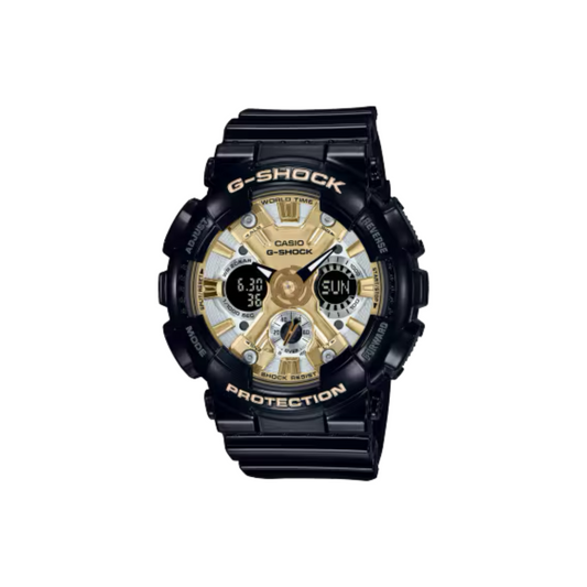 Reloj Análogo Digital Sport Casual Negro de Mujer