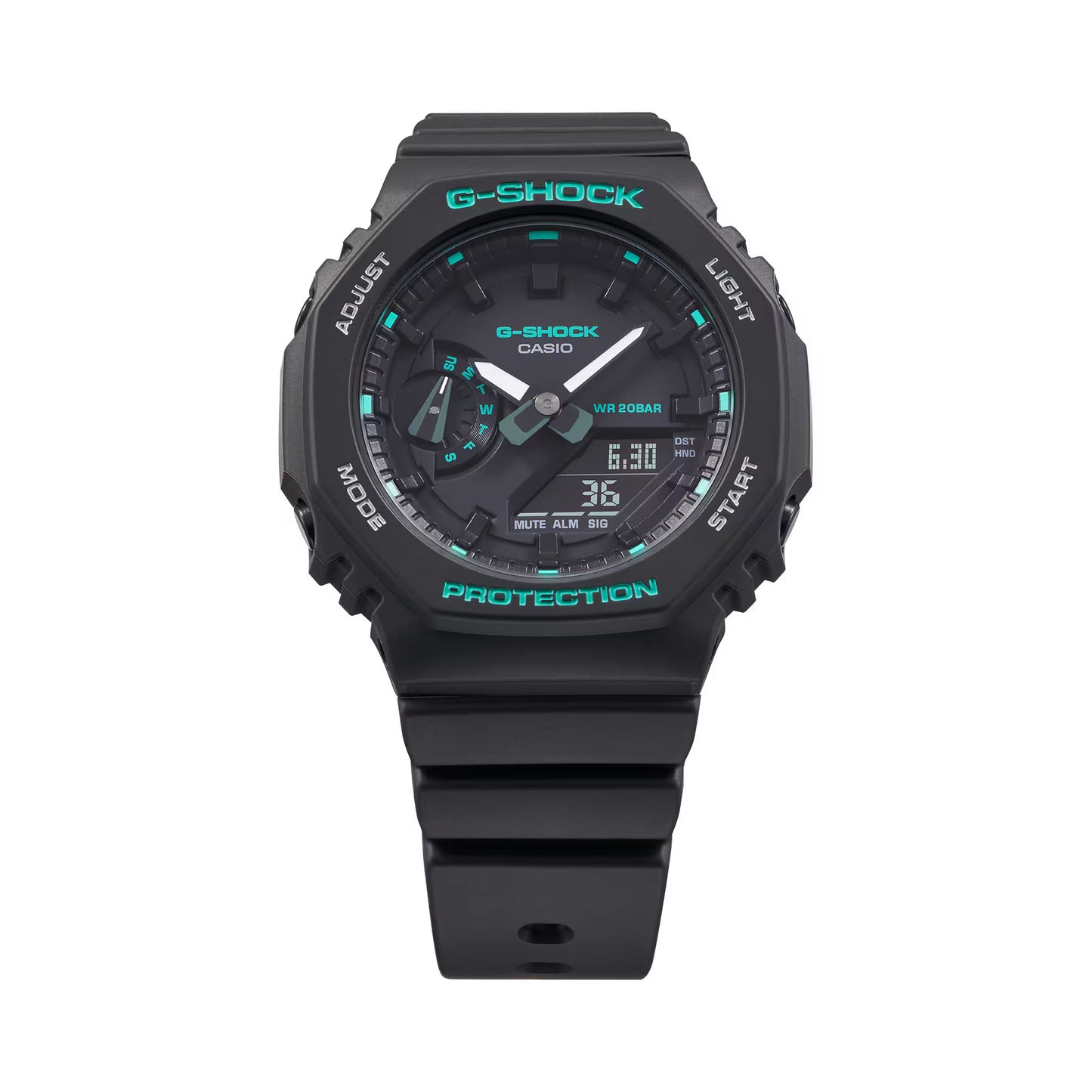 Reloj Análogo-Digital Octagon Carbon Core Juvenil Negro de Mujer
