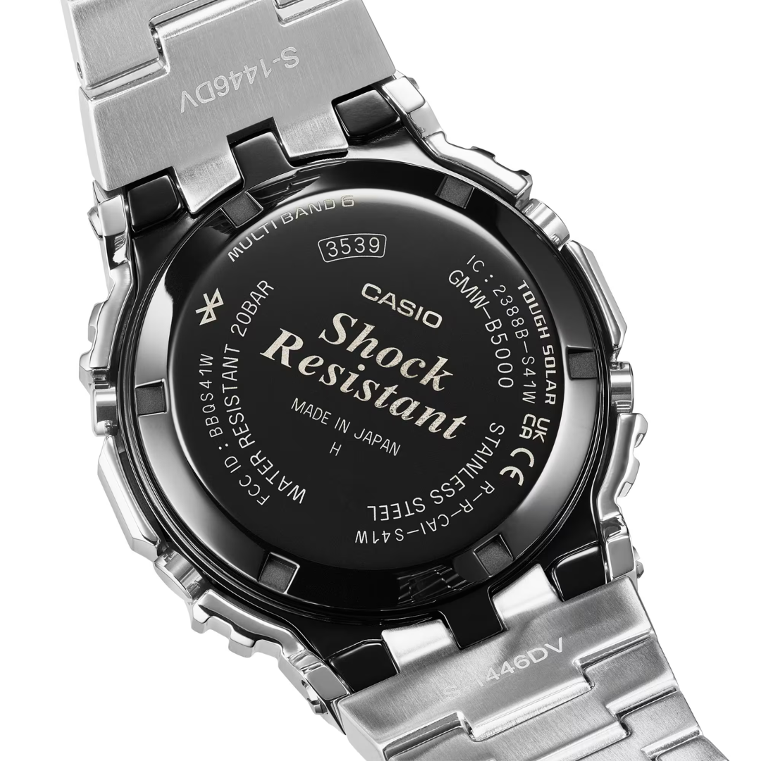 Reloj Análogo Digital Ejecutivo Plateado de Hombre